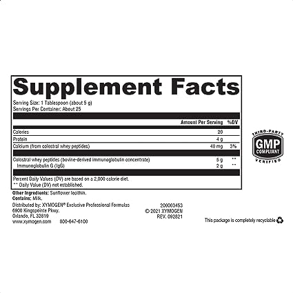 IgG 2000 CWP™ 25 Servings