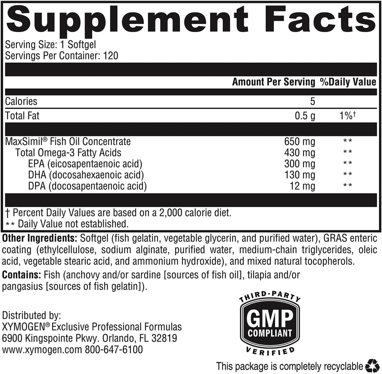 Omega MonoPure® 650 EC