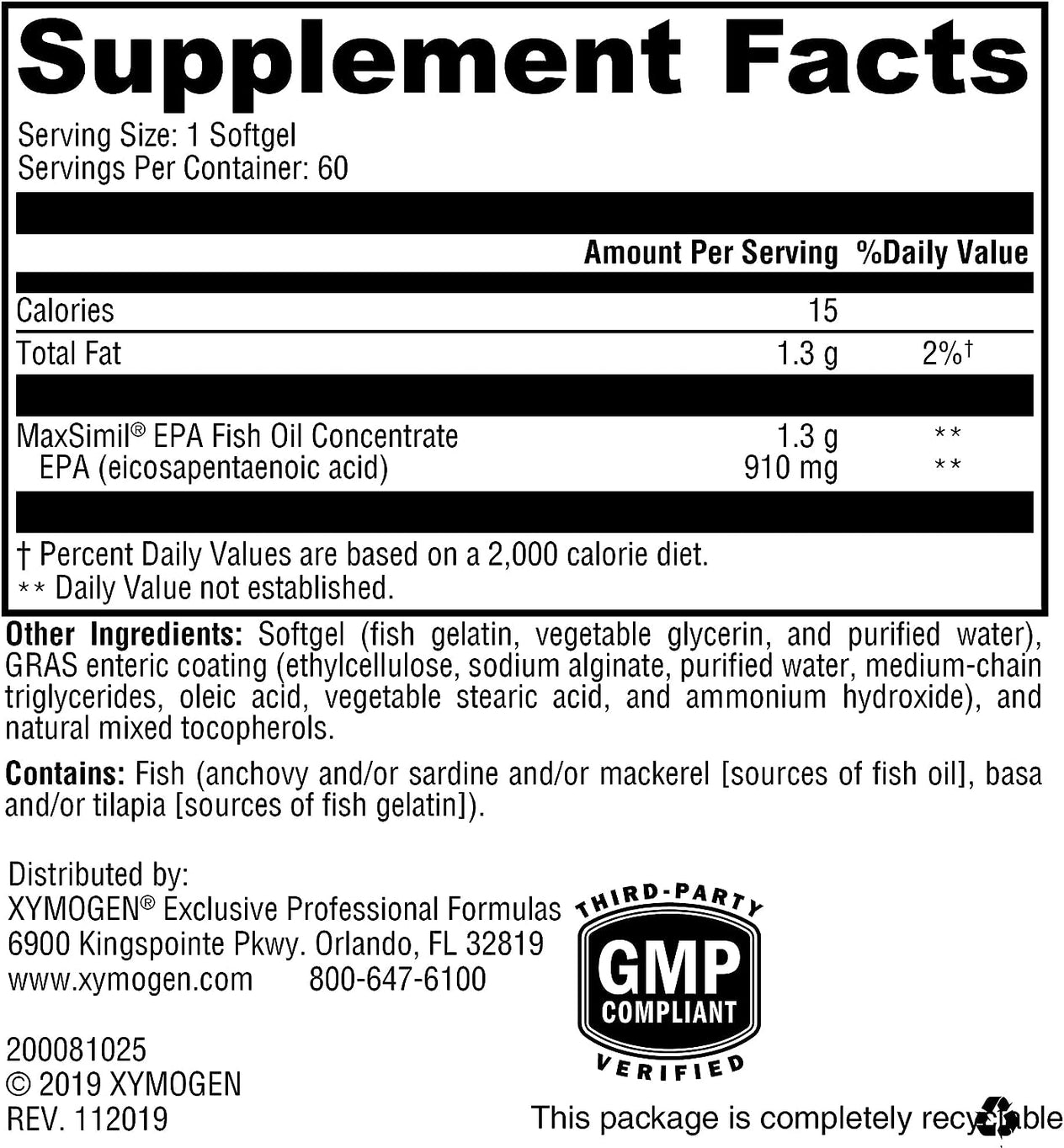 Omega MonoPure® EPA EC