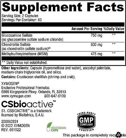 SynovX® Recovery 120 Capsules