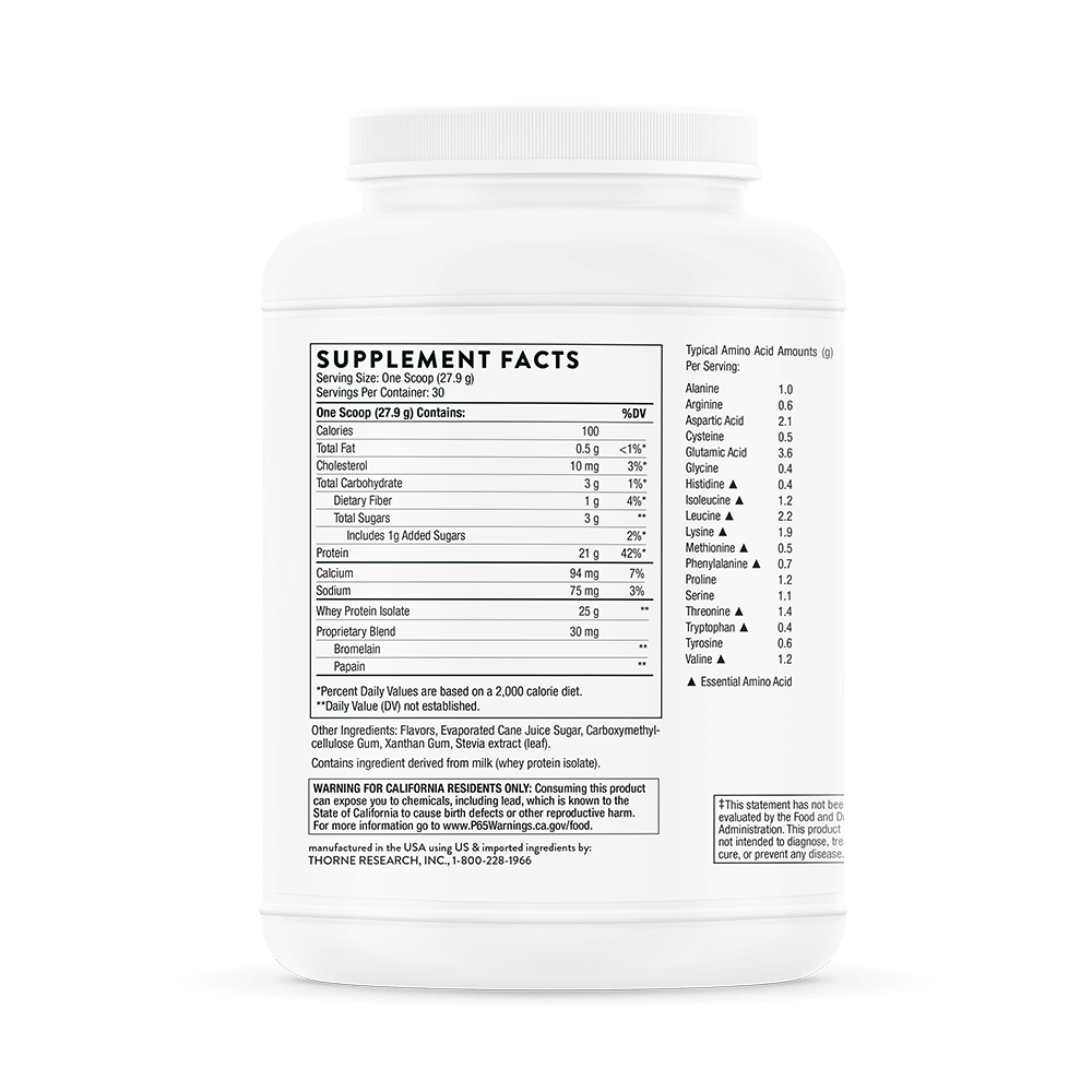 Whey Protein Isolate - Chocolate